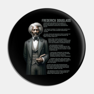 Frederick Douglass Pin