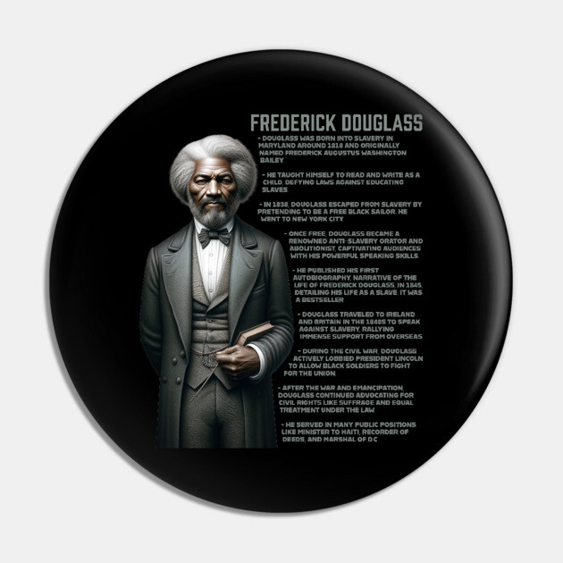 Frederick Douglass Pin by UrbanLifeApparel