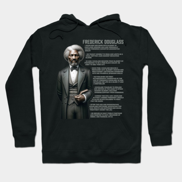 Frederick Douglass Hoodie by UrbanLifeApparel