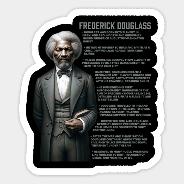 Frederick Douglass Magnet by UrbanLifeApparel