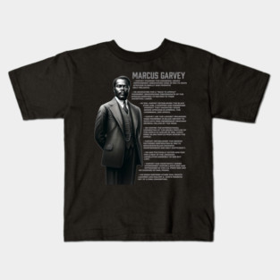 Marcus Garvey Kids T-Shirt