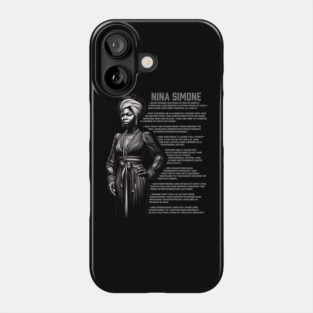 Nina Simone Phone Case