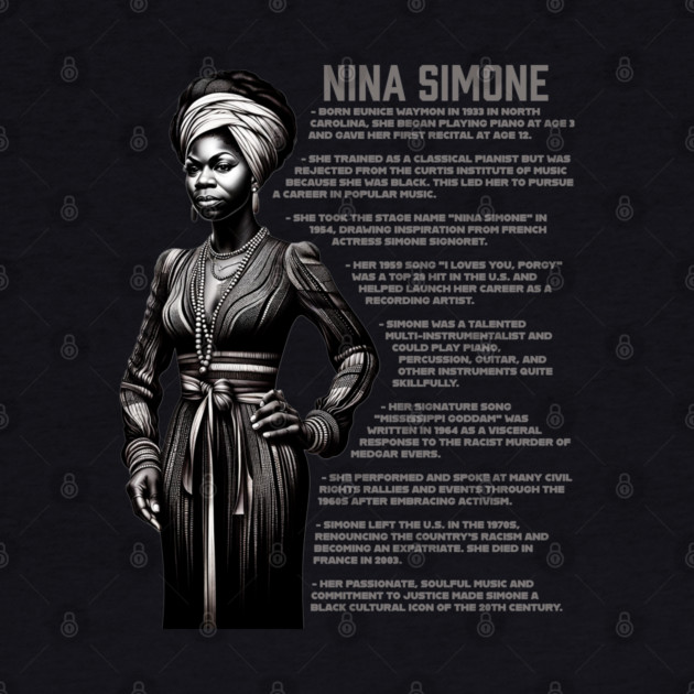 Nina Simone by UrbanLifeApparel