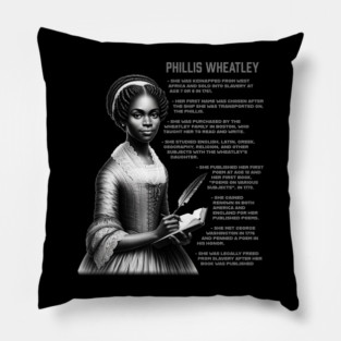 Phillis Wheatley Pillow