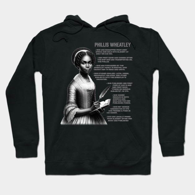 Phillis Wheatley Hoodie by UrbanLifeApparel