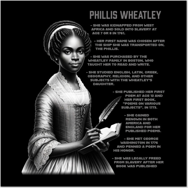 Phillis Wheatley Wall Art by UrbanLifeApparel