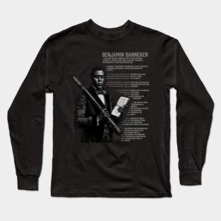 Benjamin Banneker Facts Long Sleeve T-Shirt