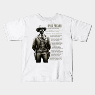 Bass Reeves Facts Kids T-Shirt