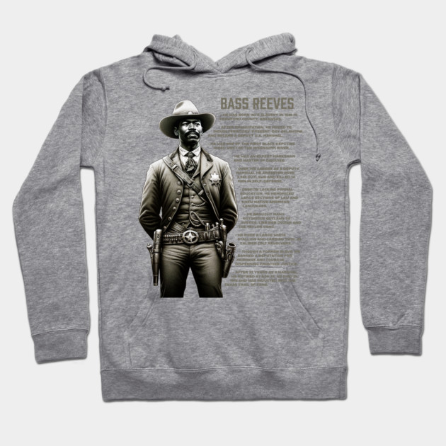Bass Reeves Facts Hoodie by UrbanLifeApparel