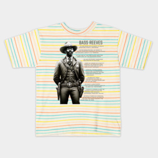 Bass Reeves Facts Kids T-Shirt