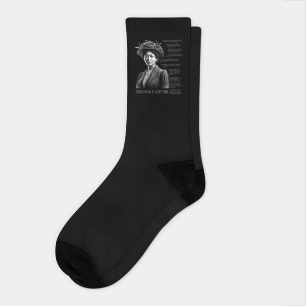 Zora Neale Hurston Socks by UrbanLifeApparel