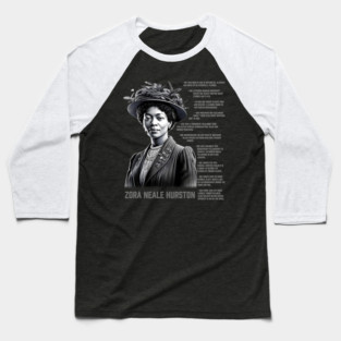 Zora Neale Hurston Baseball T-Shirt