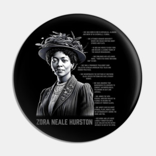 Zora Neale Hurston Pin
