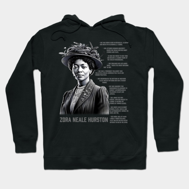 Zora Neale Hurston Hoodie by UrbanLifeApparel