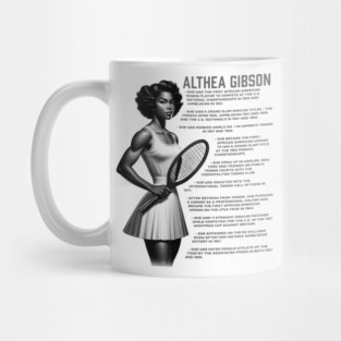 Althea Gibson Facts Mug