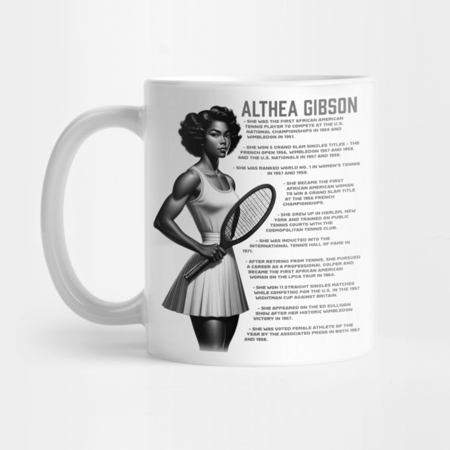 Althea Gibson Facts by UrbanLifeApparel