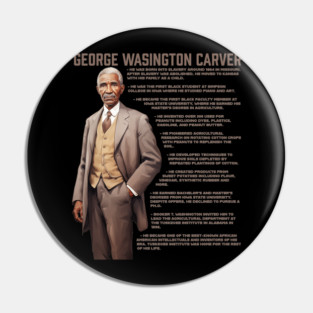 George Washington Carver Facts Pin