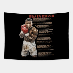 Sugar Ray Robinson Tapestry