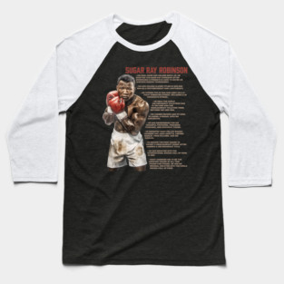 Sugar Ray Robinson Baseball T-Shirt