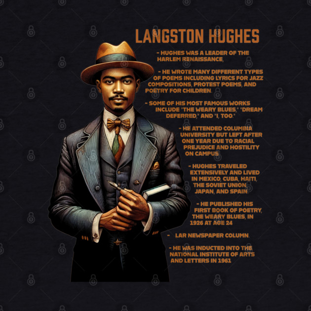 Langston Hughes Facts by UrbanLifeApparel