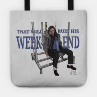 Tommy Boy: Rob Lowe's Weekend Tote