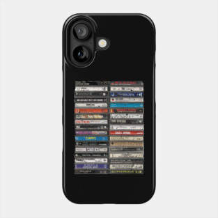 DarkWave 80's & 90's Cassete Tapes Phone Case