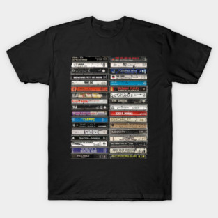 DarkWave 80's & 90's Cassete Tapes T-Shirt