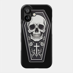 Skull Coffin Phone Case