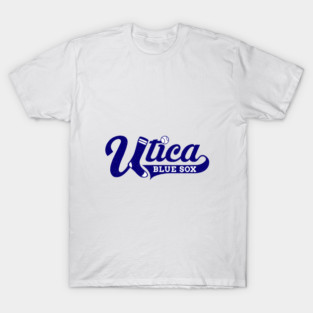 Vintage Utica Blue Sox Baseball 1944 T-Shirt