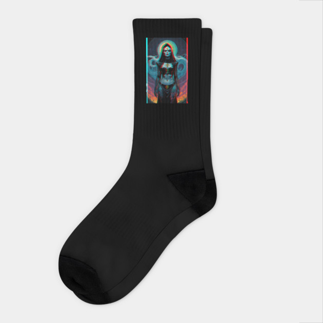 3D Evil Nun Socks by Grave Digs