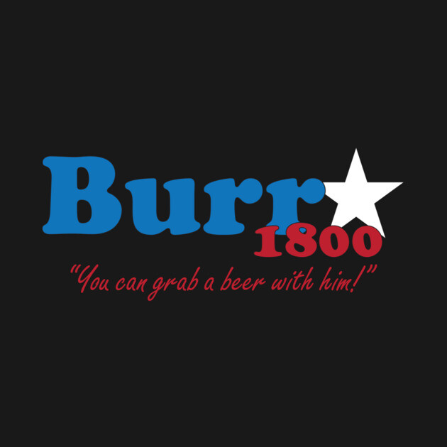 Aaron Burr for president- The election of 1800 Hamilton T