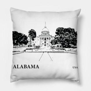 Alabama USA Pillow