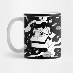 Cats in a Magic Box Mug