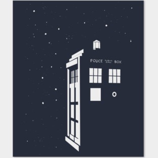 TARDIS Posters and Art