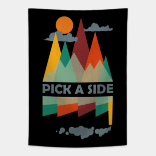 Climate Change Event | Pick A Side Tapestry