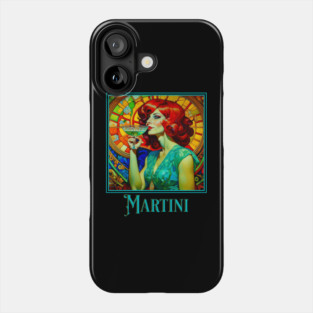 Art Nouveau Martini Phone Case