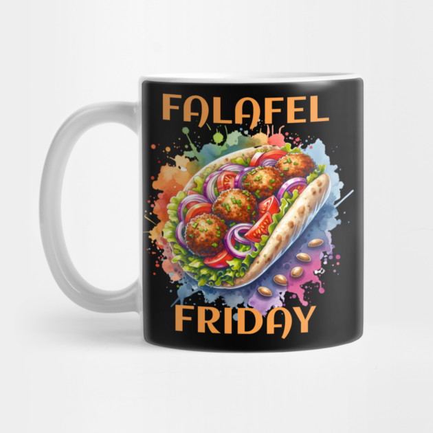 Watercolor Falafel Friday by HolidayBug