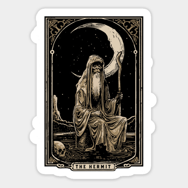 The Hermit Magnet by GoshWow®