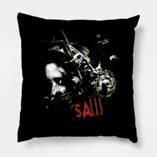 Saw Horror Movie Pillow