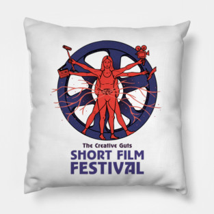 Creative Guts Short Film Festival - No Background Pillow