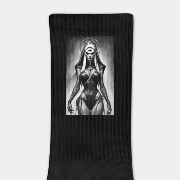 Evil Nun Swimsuit by Grave Digs