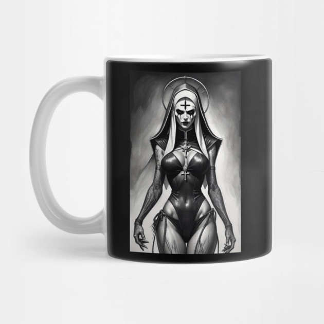 Evil Nun Swimsuit by Grave Digs