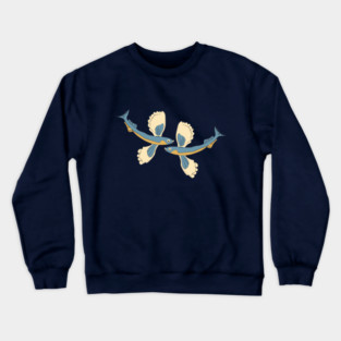 Minoan flying fish Crewneck Sweatshirt