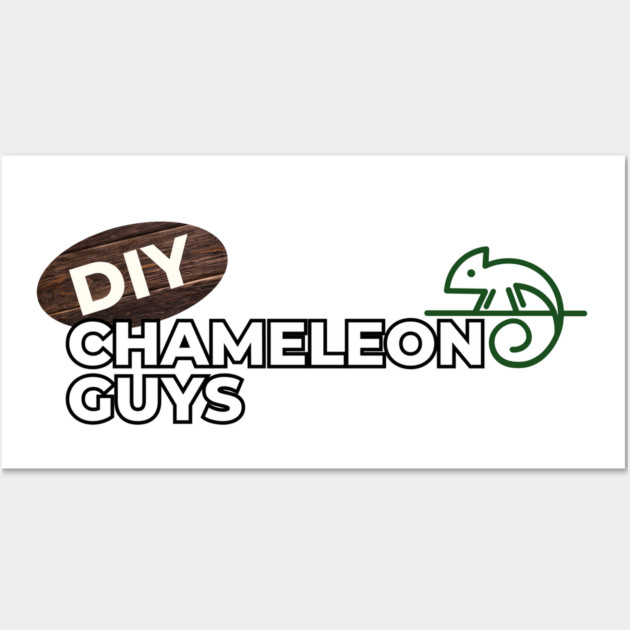 DIY Chameleon Guys Wall Art by Chameleon Academy