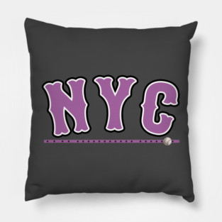 METS CITY CONNECT STYLE NYC Pillow