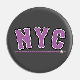 METS CITY CONNECT STYLE NYC Pin