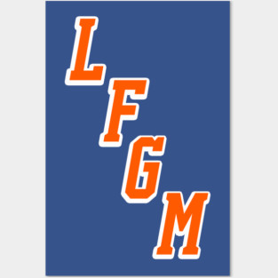 LFGM Mets Rangers Style Posters and Art