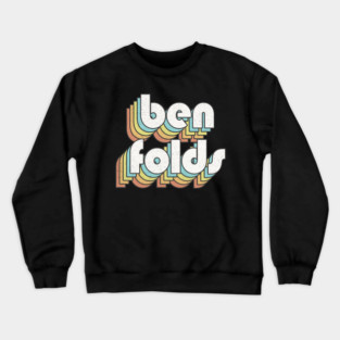 Retro Ben Folds Crewneck Sweatshirt