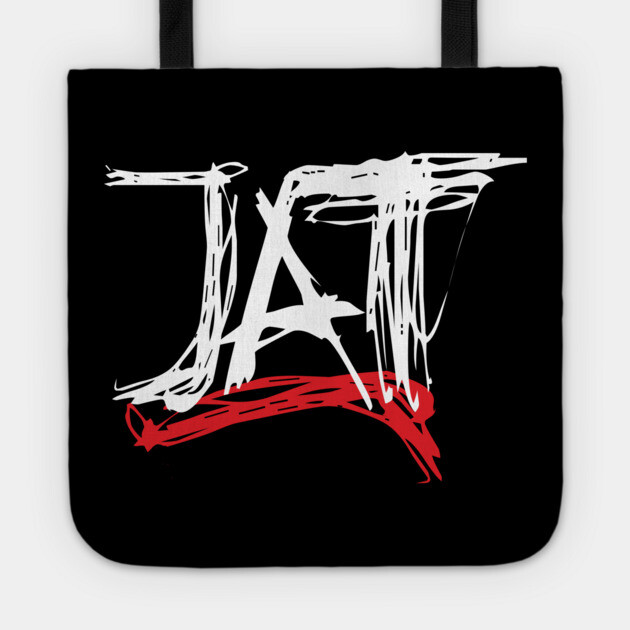 Jim and Them Scratch Logo Tote by Jim and Them