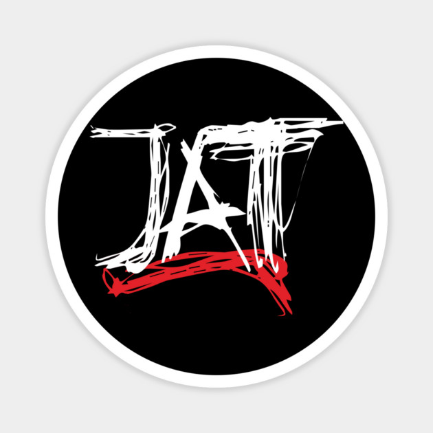 Jim and Them Scratch Logo Magnet by Jim and Them